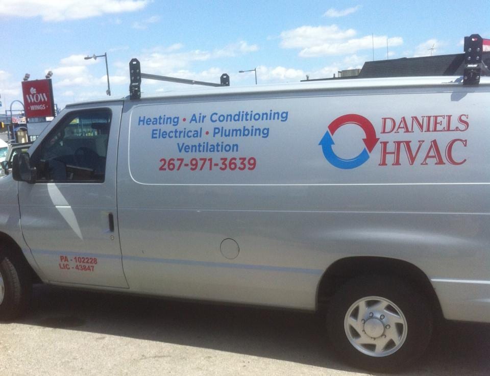 Van - Heater repair philadelphia Air Condition service philadelphia, plumber service philadelphia, water heater philadelphia