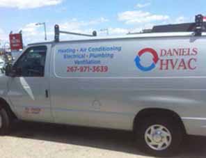 PICTURE OF Heater SERVICE TRUCK - heating repair, heating service 